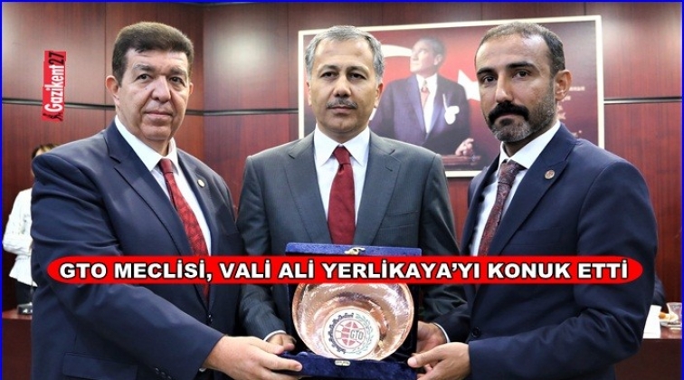 Vali Yerlikaya GTO'ya konuk oldu