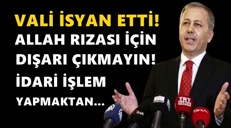 Validen vatandaşa &ccedil;ağrı: Allah rızası i&ccedil;in...