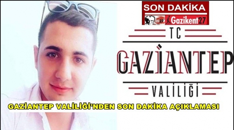 Gaziantep Valiliği: Provokasyona gelmeyin!