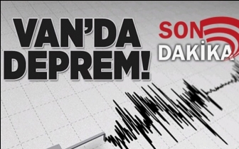 Van'da korkutan deprem...