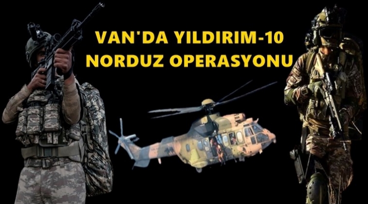 Van'da 'Yıldırım-10 Norduz' operasyonu
