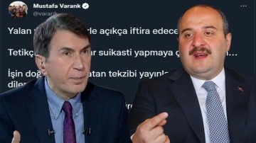 Varank, yandaş yazara 'Tetik&ccedil;i' dedi dava a&ccedil;tı!