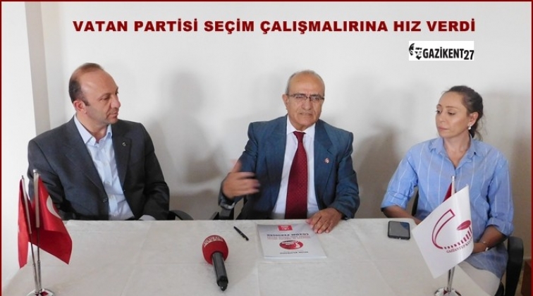 Vatan Partisi adayları Gaziantep Kulubü’nü ziyaret etti