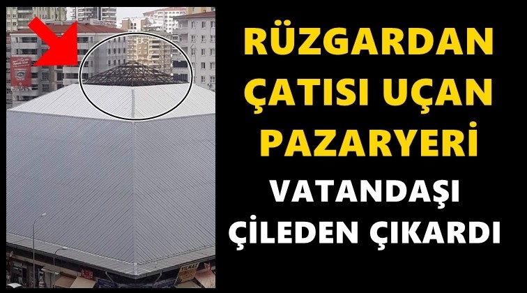 Vatandaştan &ccedil;atısız pazaryeri tepkisi!