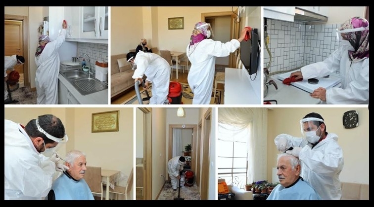 Vefa Ekibi bayram temizliği yaptı...