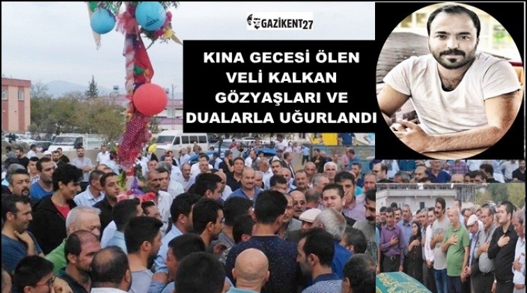 Veli Kalkan dualar ve g&ouml;zyaşlarıyla uğurlandı...