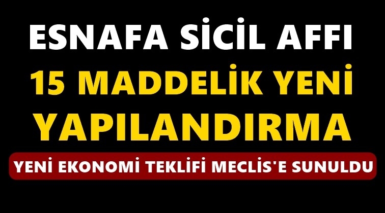 Vergi bor&ccedil;larına bir yapılandırma daha geliyor!..
