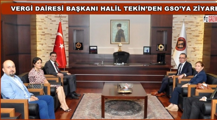 Vergi Dairesi Başkanı'ndan &Uuml;nverdi'ye ziyaret