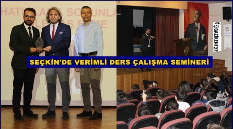 'Verimli Ders Çalışma' semineri