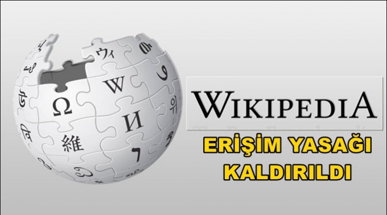 Wikipedia'ya erişim yasağı kaldırıldı