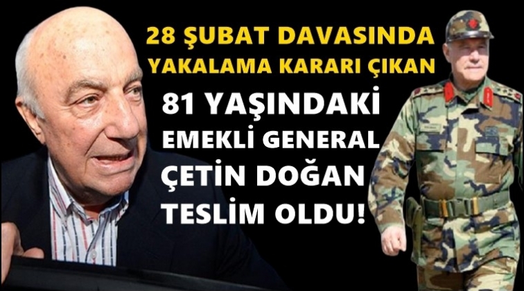 Yakalama kararı &ccedil;ıkan &Ccedil;etin Doğan teslim oldu!
