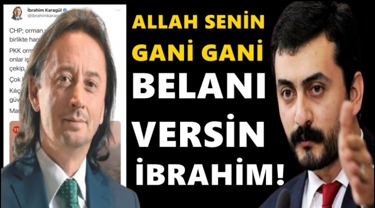 Yandaş Karag&uuml;l yangınlardan CHP'yi sorumlu tuttu!