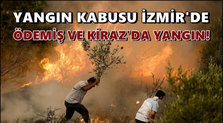 Yangın kabusu İzmir'e sı&ccedil;radı!..