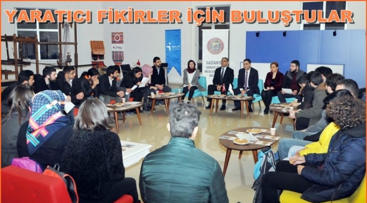 Yaratıcı fikirler için bir araya geldiler