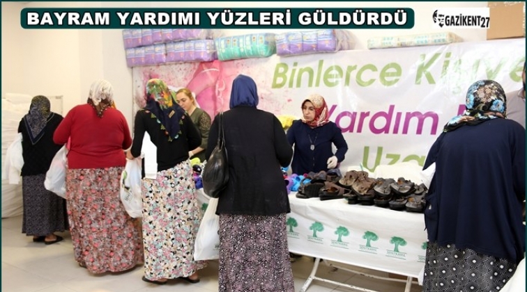 Yardımlar, dar gelirli aileleri mutlu etti...