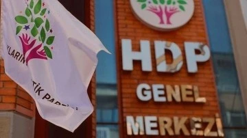 Yargıtay Başsavcısı HDP'nin hesaplarına bloke konmasını talep etti!