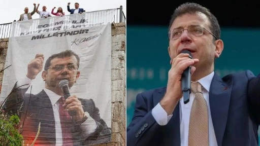 Yasaklara rağmen posterleri her yerde: İmamoğlu'ndan Bursa'ya 'adalet' mesajı!