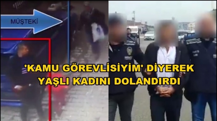 Yaşlı kadını yardım vaadiyle dolandırdı!