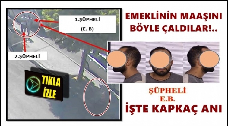 Yaşlı vatandaşın maaşını b&ouml;yle &ccedil;aldılar!..