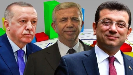 Yavaş ve İmamoğlu, Erdoğan'ı geride bıraktı