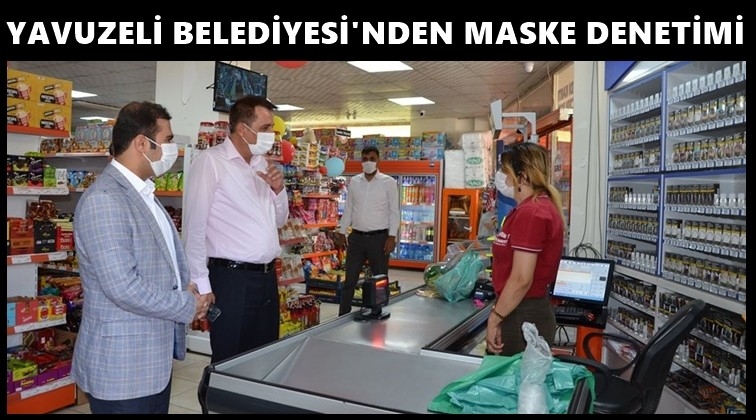 Yavuzeli Belediyesi maske dağıttı