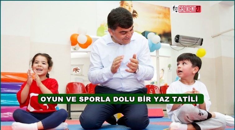 Yaz spor okulları ilgi g&ouml;r&uuml;yor