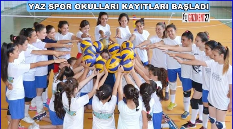Yaz Spor Okulları&rsquo;na kayıtlar başladı