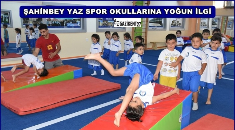 Yaz Spor Okullarına yoğun ilgi