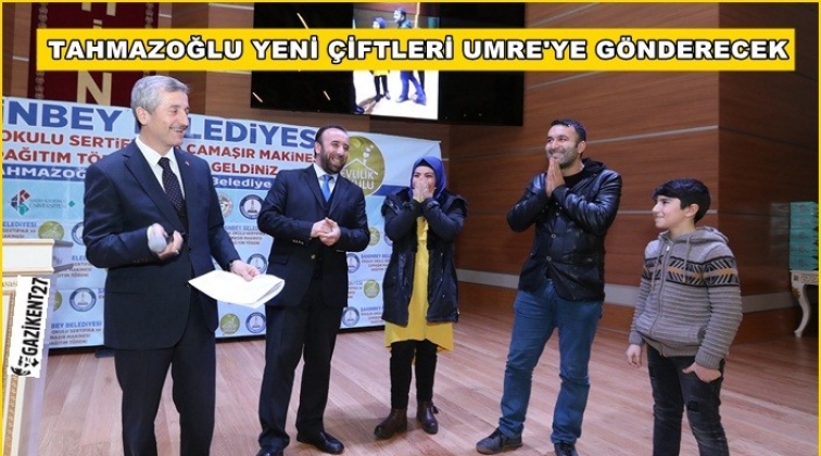 Yeni evlenen &ccedil;iftleri Umre&rsquo;ye g&ouml;nderecek