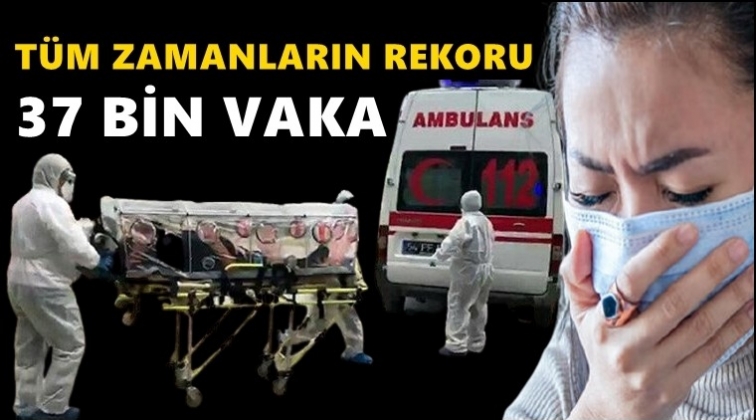 Yeni vaka sayısında t&uuml;m zamanların rekoru!