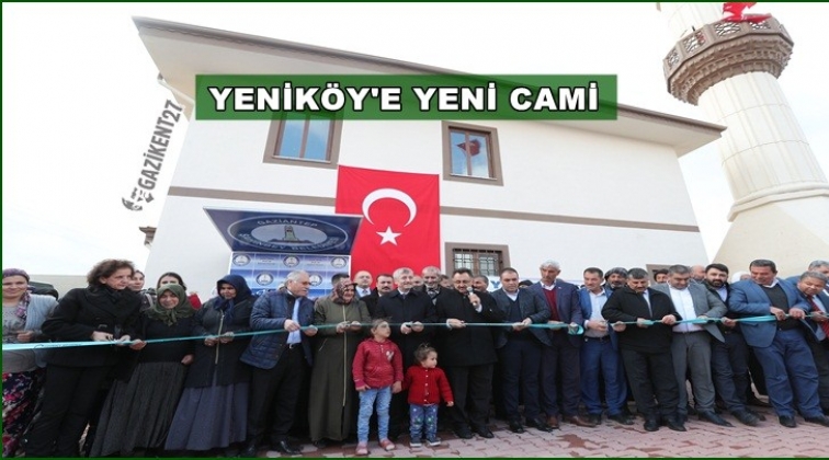 Yeniköy Cami törenle açıldı
