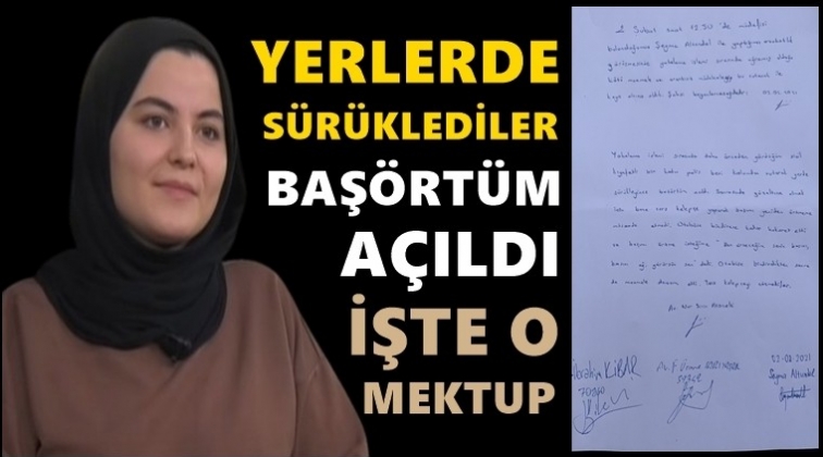 &ldquo;Yerde s&uuml;r&uuml;klediler, baş&ouml;rt&uuml;m a&ccedil;ıldı&rdquo;