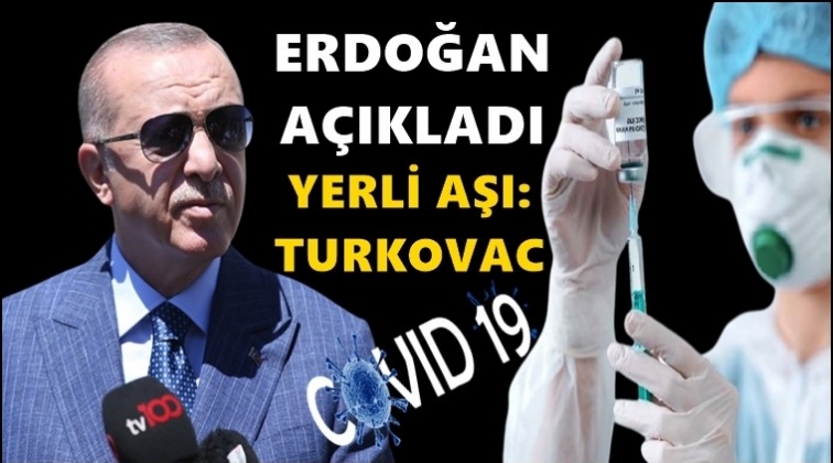 Yerli aşının ismi belirlendi...