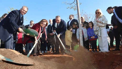 YEŞİLANTEP Projesi kapsamında fidanlar toprakla buluştu