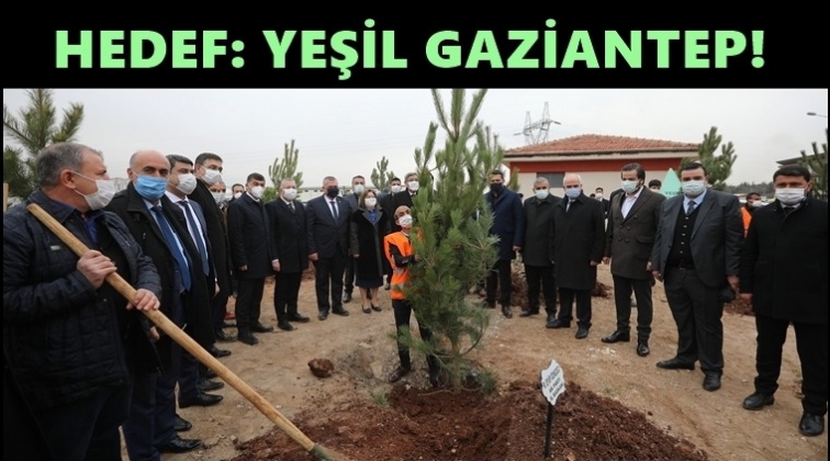 YeşilAntep Projesi&rsquo;nin 8&rsquo;inci etabı ger&ccedil;ekleşti