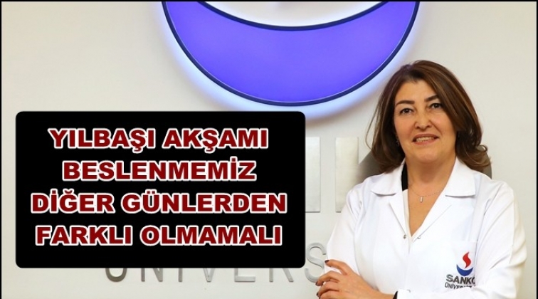 Yılbaşında beslenme &ouml;nerileri