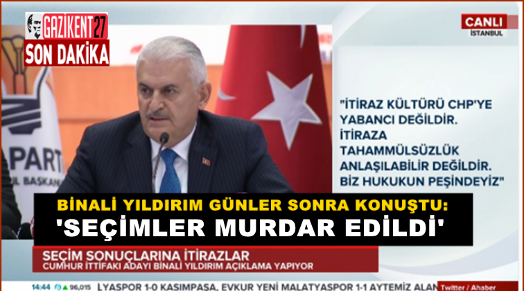Yıldırım se&ccedil;imlere 'Murdar' dedi...