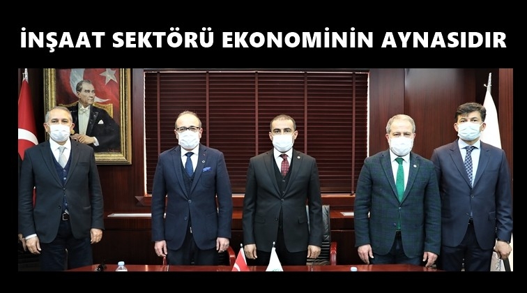 Yıldırım: İnşaat sekt&ouml;r&uuml; ekonominin aynasıdır