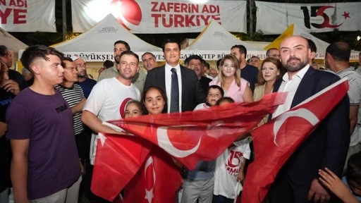 Yılmaz, 15 Temmuz programına katıldı