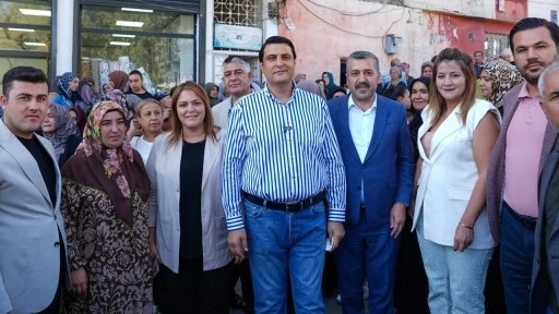 Yılmaz, Çıksorut Mahallesi’nde kadınlarla buluştu