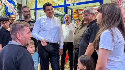 Yılmaz'dan &uuml;&ccedil; mahalleye ziyaret 