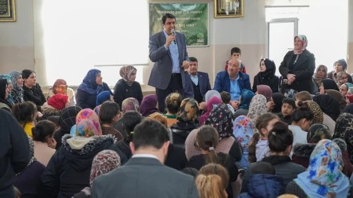 Yılmaz, Ey&uuml;psultan Mahallesi&rsquo;nde vatandaşlarla buluştu