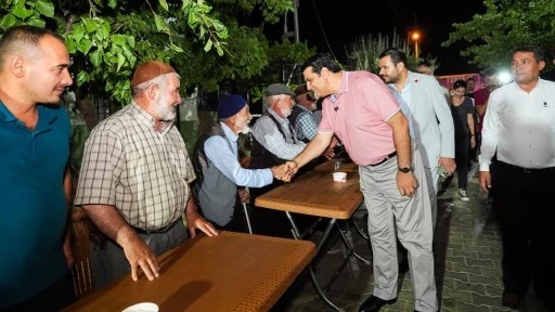 Yılmaz, Göksuncuk Mahallesi sakinleri ile bir araya geldi 