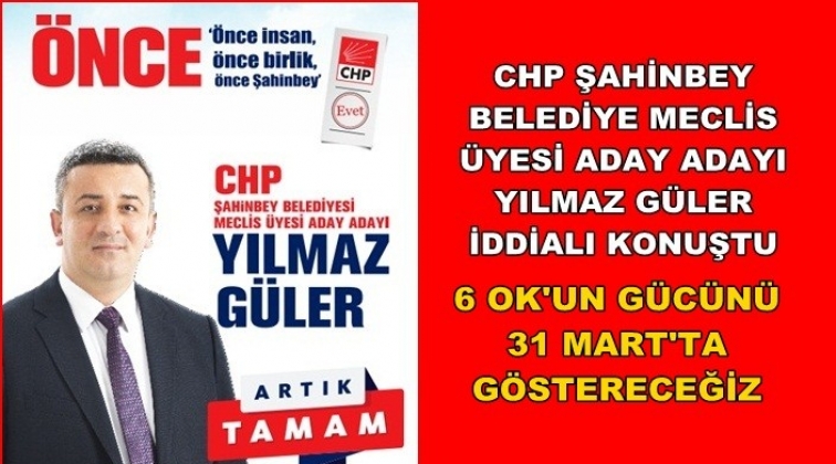 Yılmaz G&uuml;ler iddialı konuştu: Kazanacağız...
