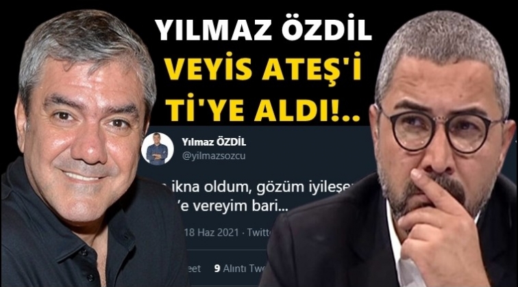 Yılmaz &Ouml;zdil, k&ouml;şesini Veyis Ateş'e verdi!..