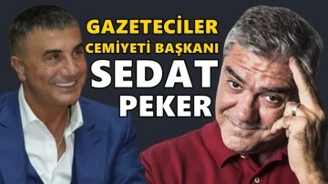 Yılmaz &Ouml;zdil Sedat Peker'i Gazeteciler Cemiyeti Başkanı ilan etti!