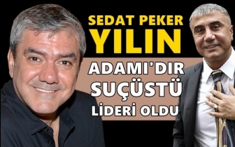 Yılmaz &Ouml;zdil, Sedat Peker'i 'yılın adamı' se&ccedil;ti...