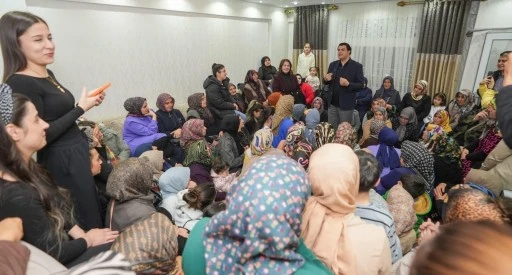 Yılmaz, Seyrantepe'de vatandaşlarla buluştu 