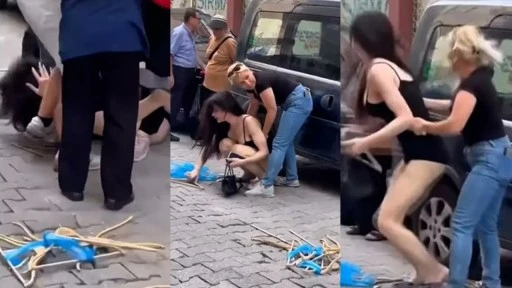 Yolda yürüyen kadına &quot;Sokakta böyle çıplak gezmeyin&quot; deyip saldırdı!