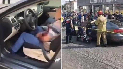 Yolun ortasında otomobili taradılar! Aynı aileden 3 kişi öldü